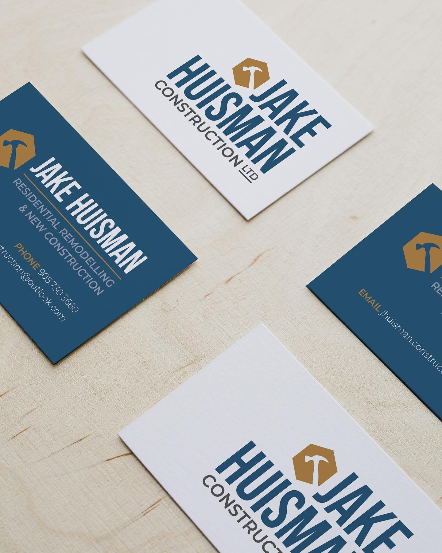 Logo and business cards for Jake Huisman Construction Ltd. 🔨

Need something designed for your biz? Let&rsquo;s chat! 💬

.
.
.
.
.
.
.
.
.
#chelseapetersillustration #graphicdesign #branding #rebrand #constructionmanagement #construction #designins