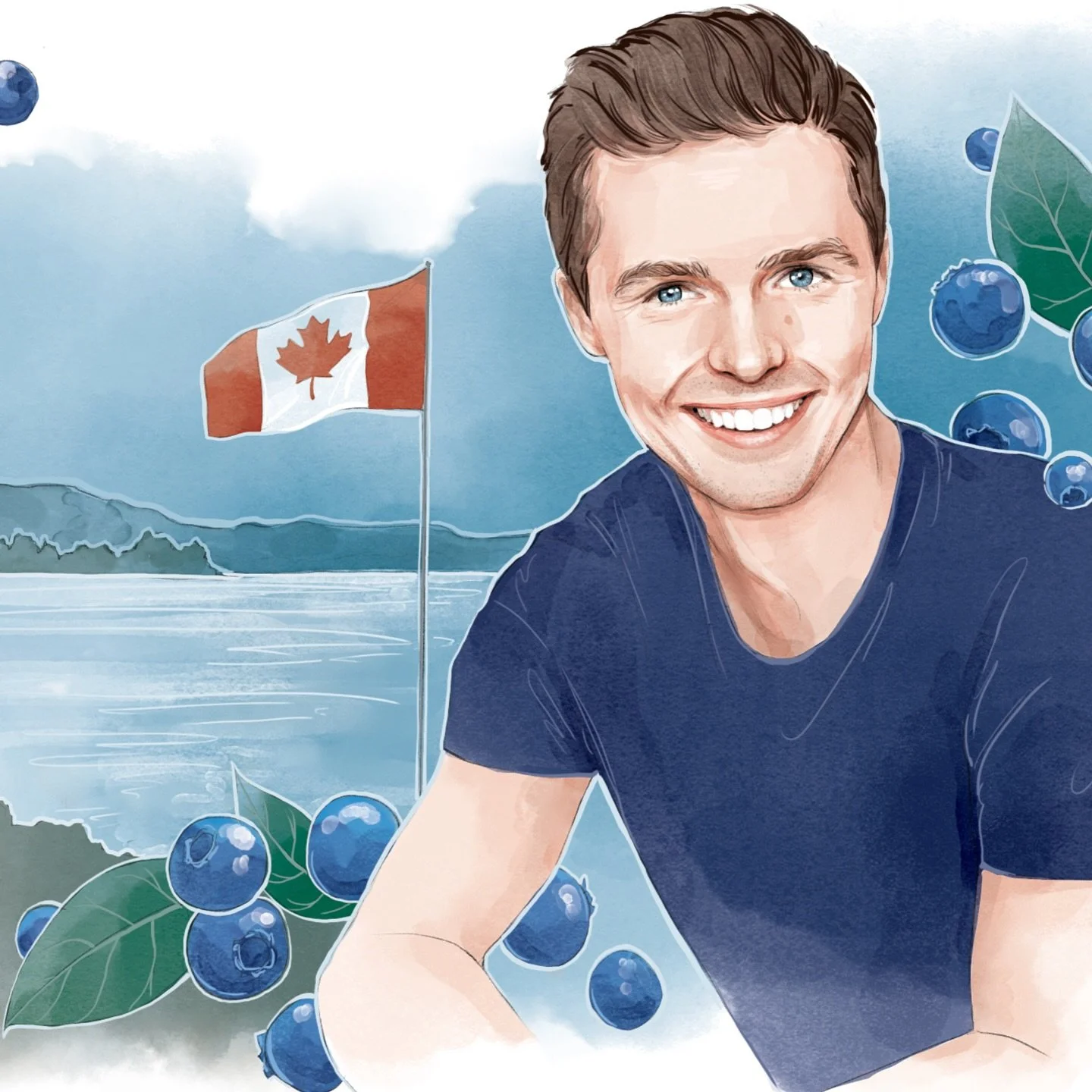 Portrait of @tylerjbjohnston for @cangeo magazine! Seen in the Special Collector&rsquo;s Edition Best of 2024 Canadian Geographic Magazine. 🇨🇦