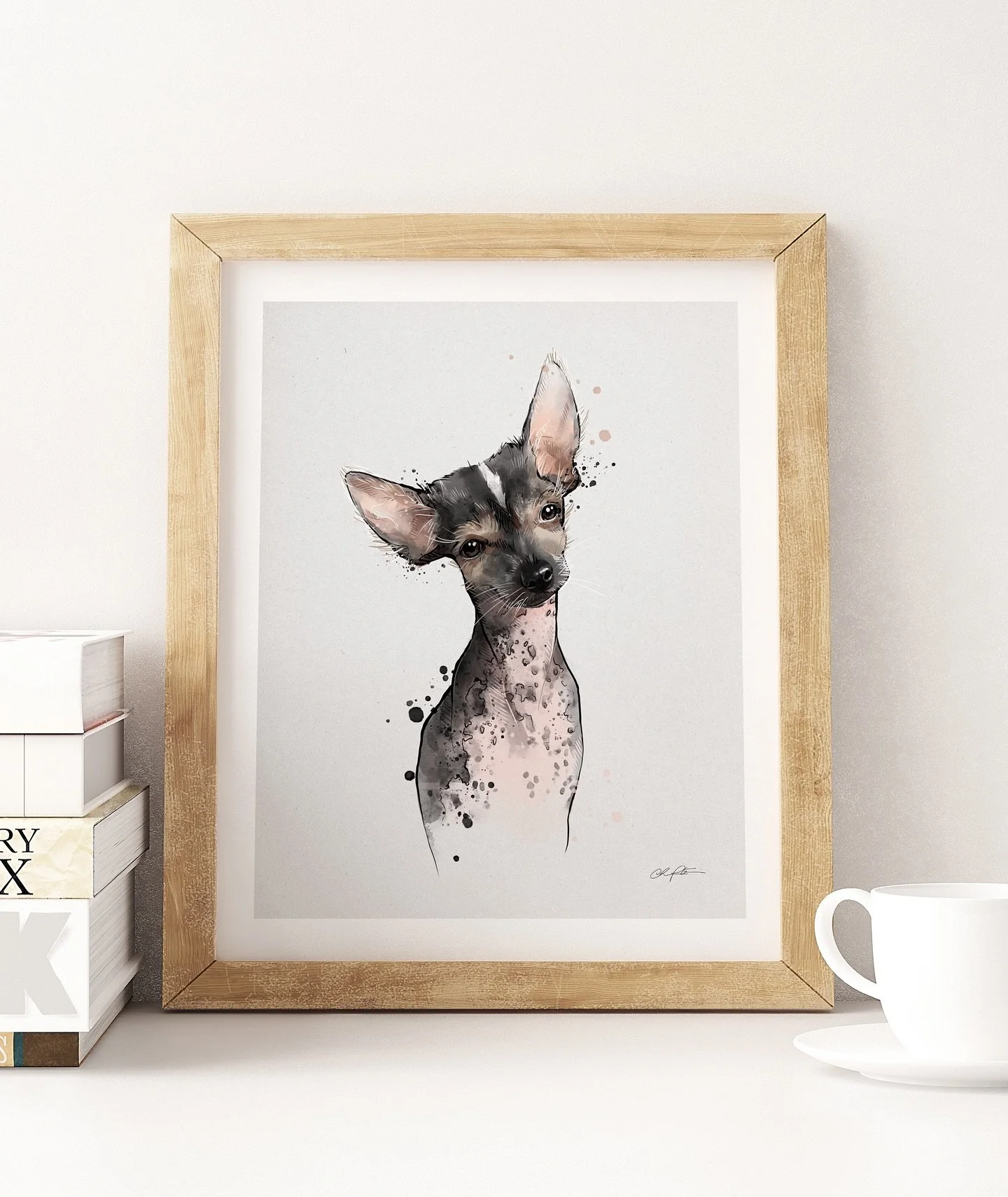 This is Toup&eacute;e! 🐾  The sweetest Chinese Crested dog!

@alyssum.asylum.tattoos&rsquo;s fur baby (check out her page to see her awesome tattoo work)!

You can also see Toup&eacute;e and her sisters&rsquo; adventures here: @pickles.the.pug.and.f