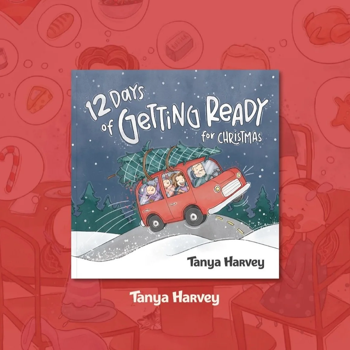 🎄 12 Days of Getting Ready for Christmas🎄 is available just in time for the holidays! 🎁 

Written by @tanya__harvey and illustrated by me! ✍🏼

This modern twist on a classic countdown is all about getting it done in time for the family to arrive.