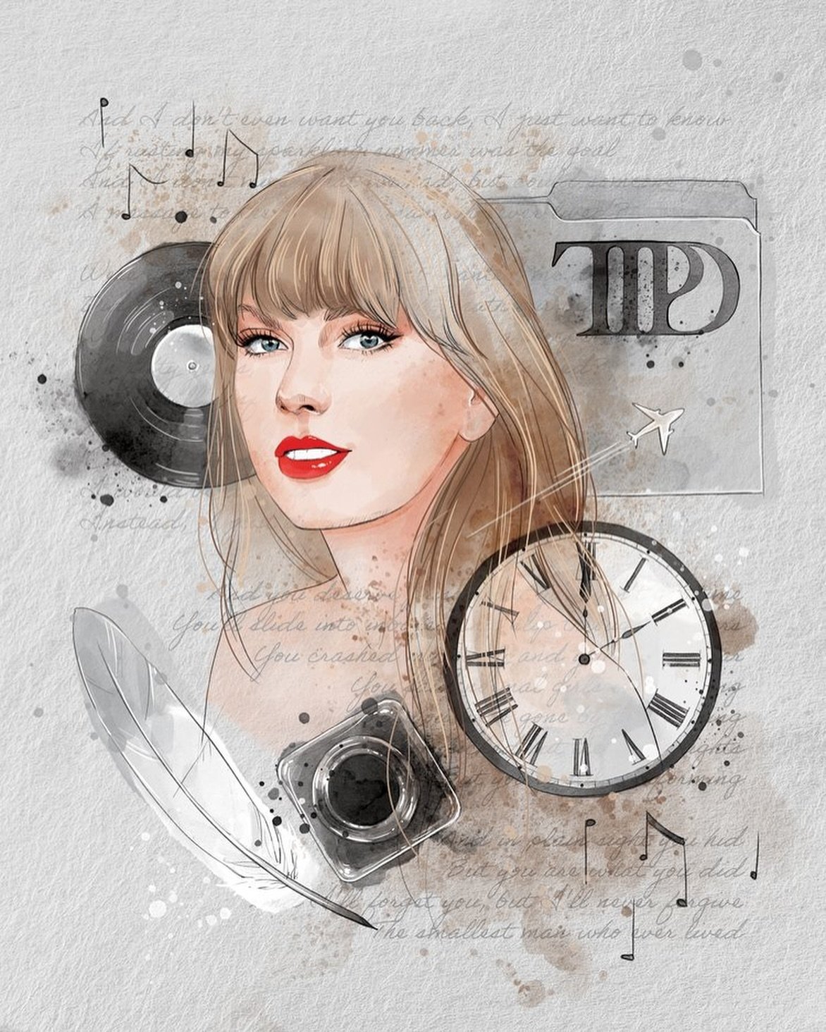 In my portrait era 🖋️
.
.
.
.
.
.
.
.
.
.
.
.
.
#chelseapetersillustration #taylorswift #taylornation #ttpd #ttpdtaylorswift #ttpdtheanthology #illustration #illustrator #portraitartist #freelance #freelanceillustration #freelancing #creativeportrai