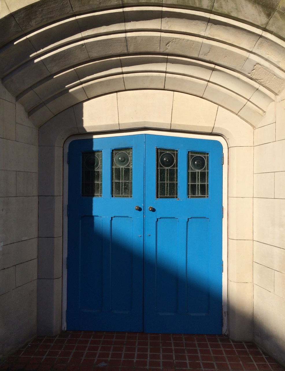 The Western Door with Oamaru Stone surround