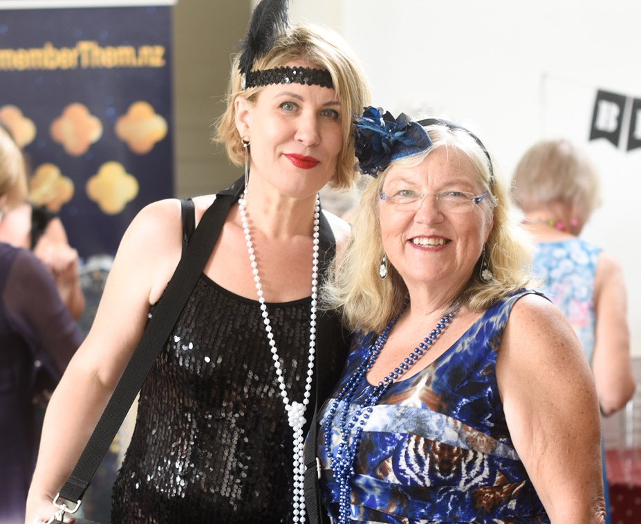 Friends of St David’s volunteers Olga Panova and Shirley Blackie. Image courtesy Maria Lazurenko.