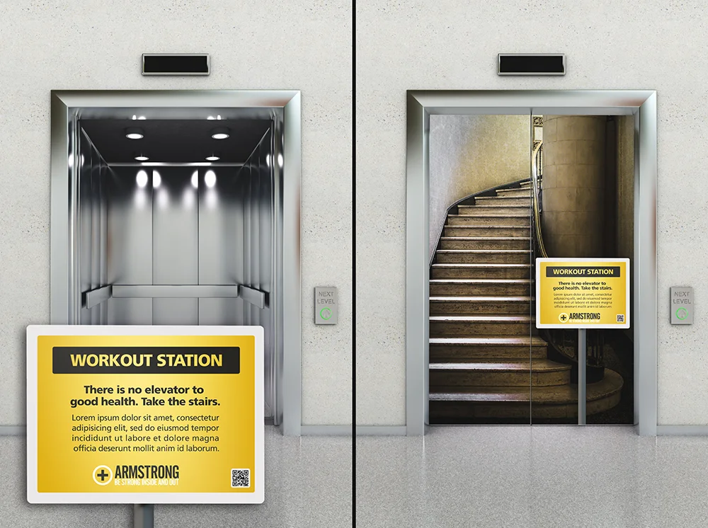 Elevator Stairs