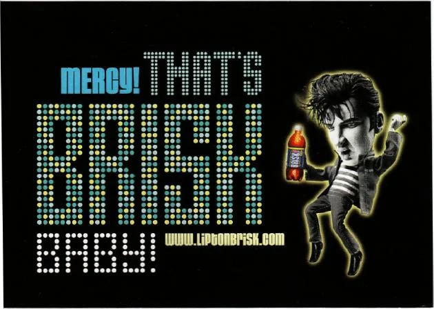 Lipton Brisk, POS + Print + Banner