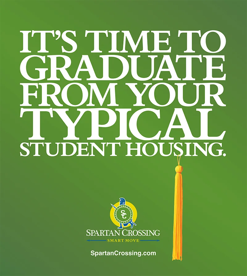 Spartan Crossing, Print Ad, Social Media, On-Site Poster