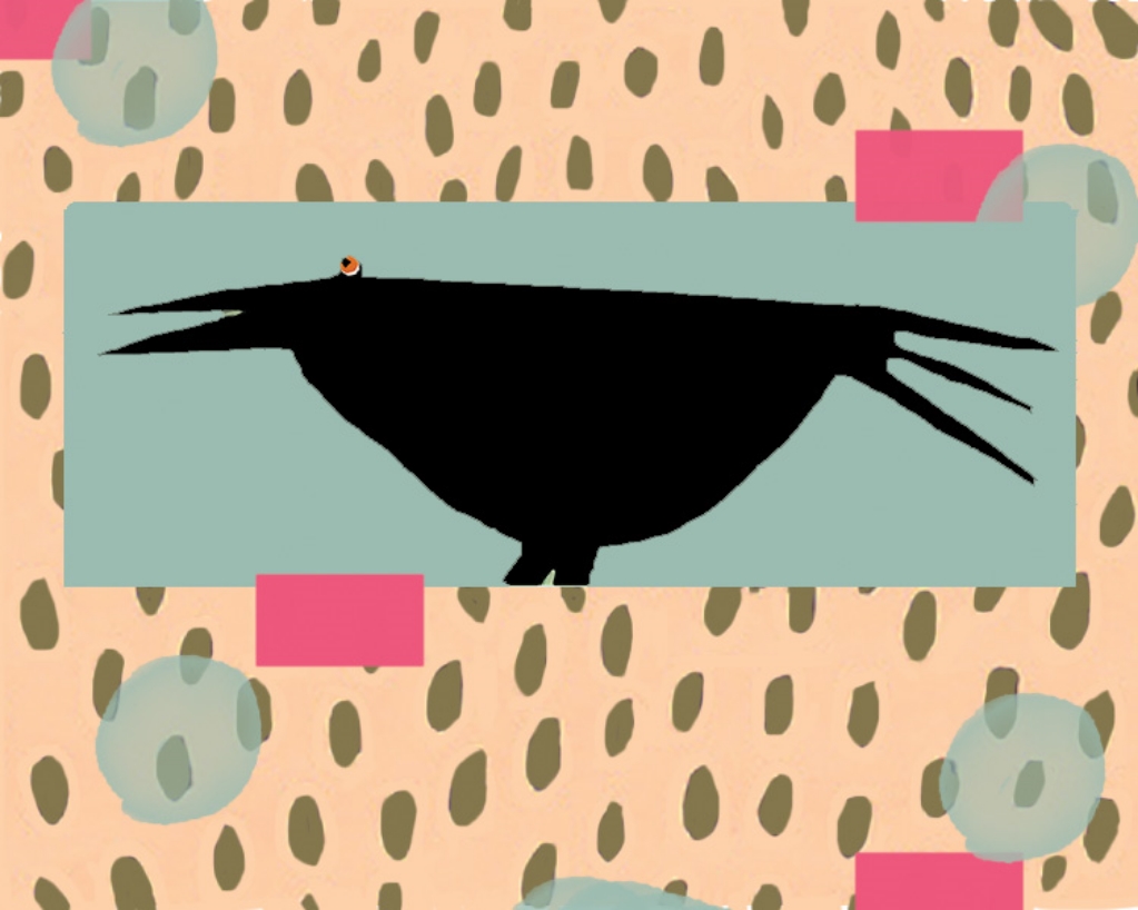 Black Bird Pattern