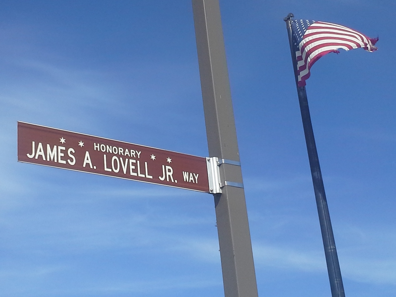 Captain James A. Lovell Jr. U.S. Navy pilot and NASA Astronaut - Apollo Program. Photo: L Zabors/Honorary Chicago
