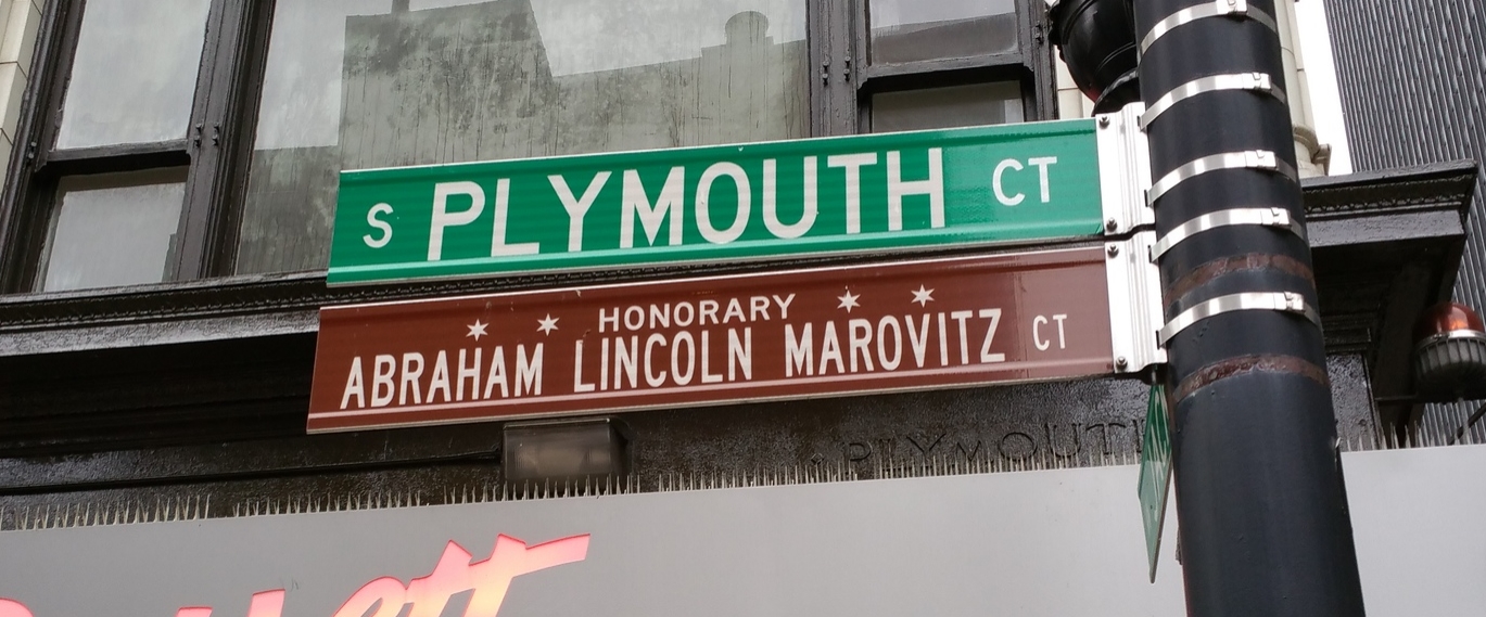 Abraham Lincoln Marovitz CT - Honorary Chicago. Federal Judge who never attended college.