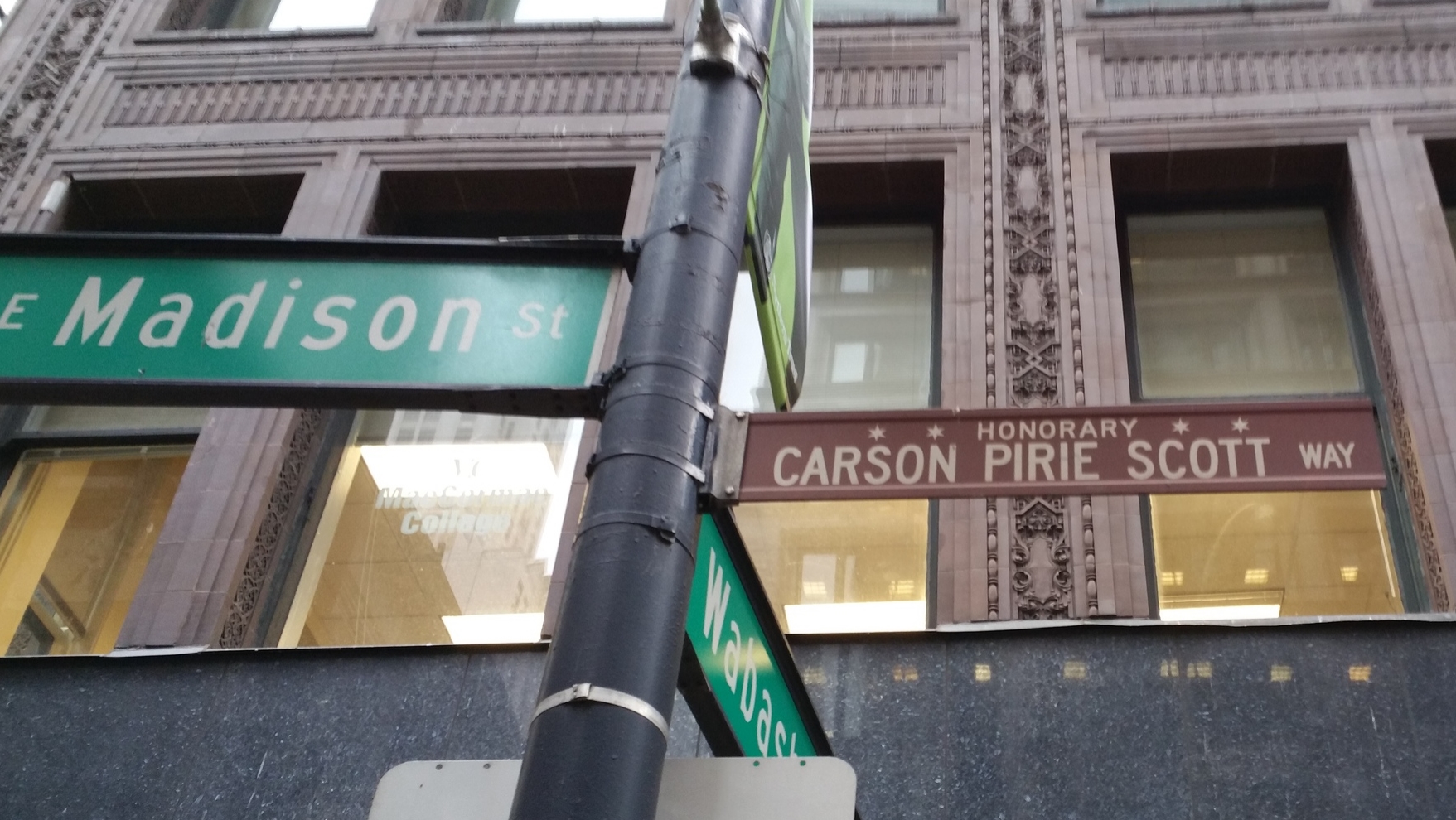 Carson Pirie Scott Way - HonoraryChicago. Architecturally Historic Department Store