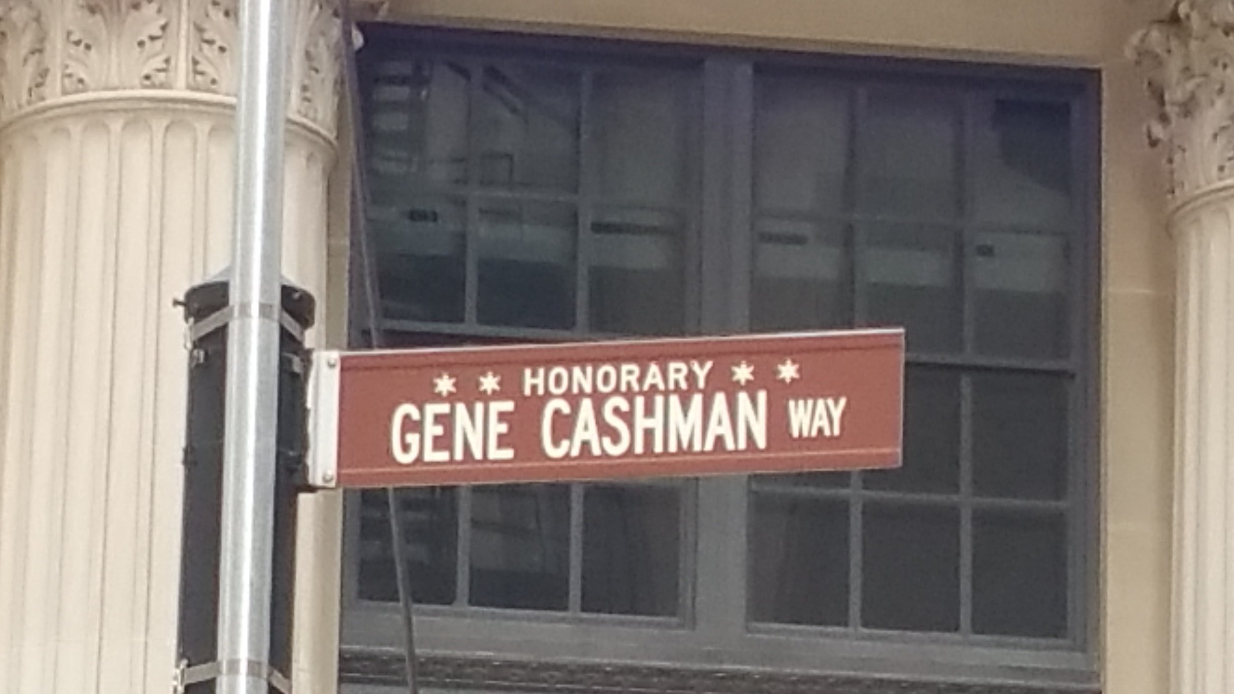 Gene Cashman - head of Board of Trade - Honorary Chicago