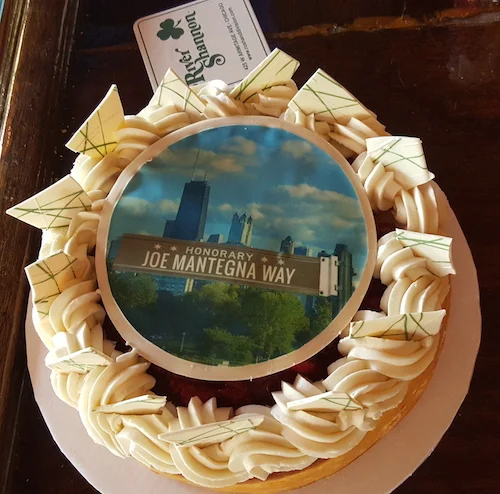 Eli's Cheesecake - Honorary Joe Mantegna Way