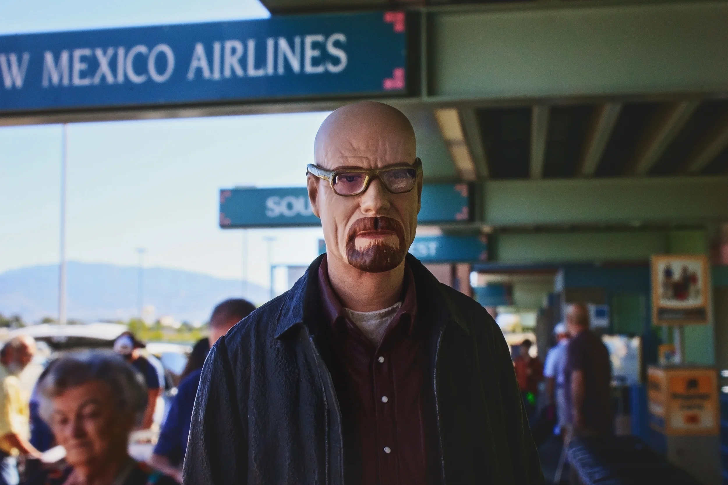 You brought a meth lab to the airport? Albuquerque Airport