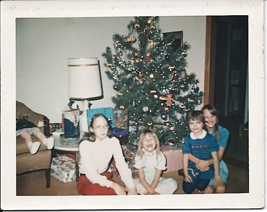Christmas, obviously. My new doll is up on the couch. I loved her.