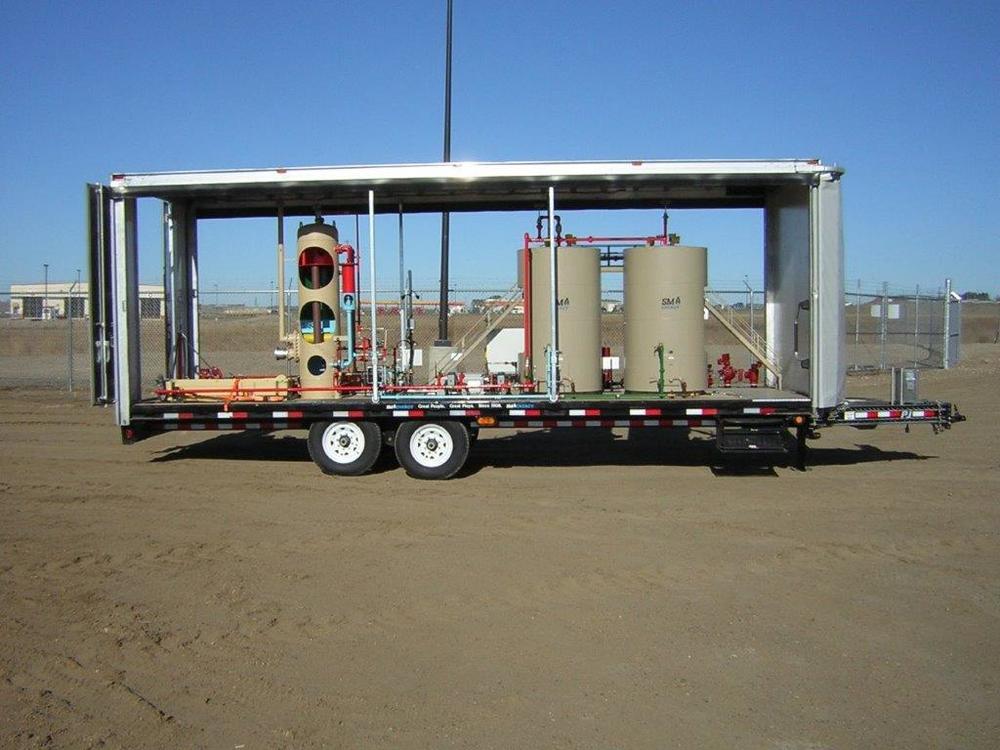   SM Energy Demonstration Trailer/Load Covering Systems Enclosure  