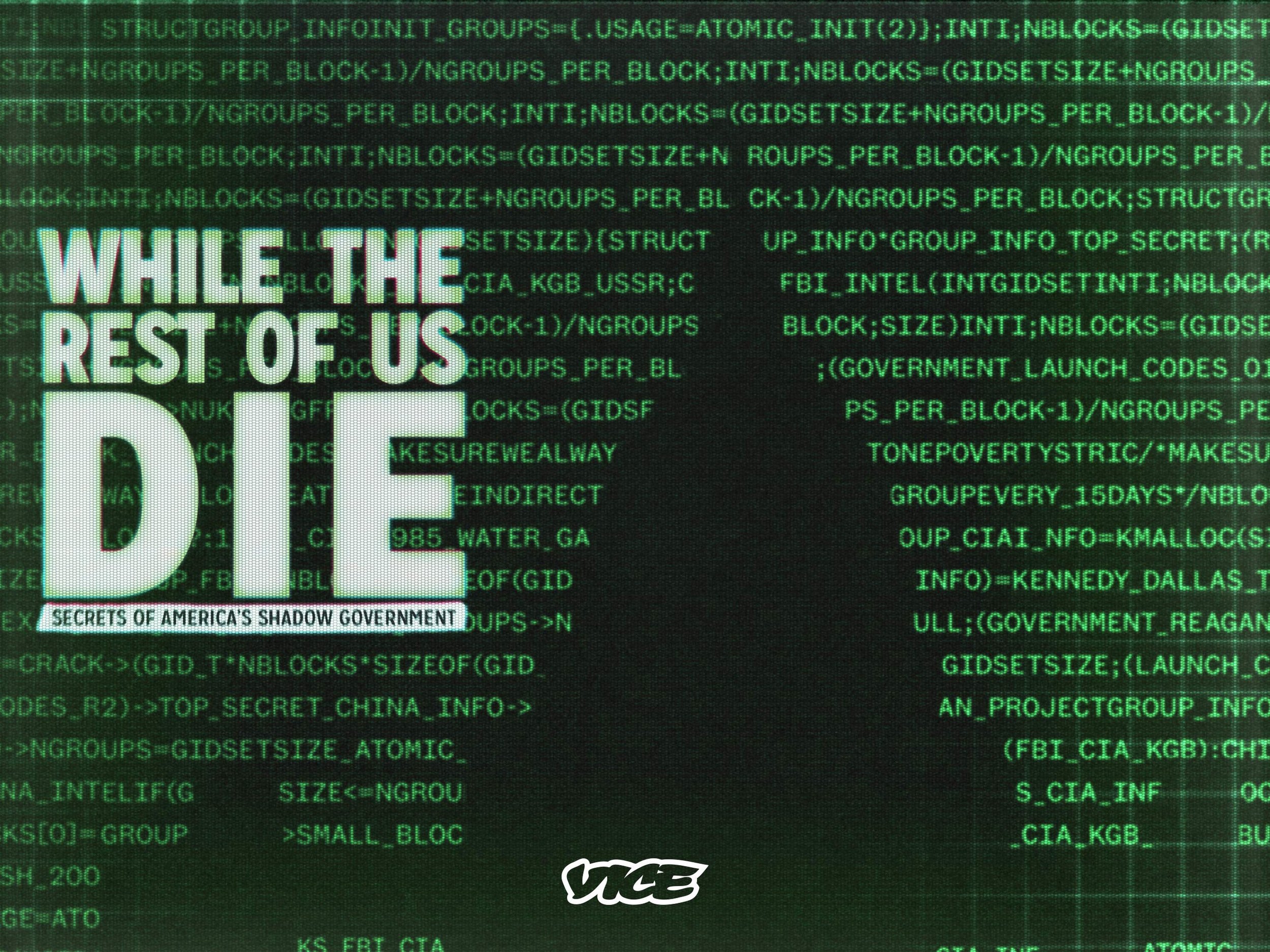 While The Rest of Us Dies (Vice) (Copy)