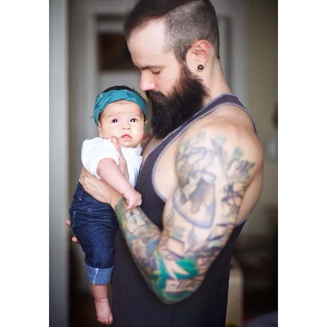 This little one loves her Daddy and getting to watch their relationship grow is one of the most redeeming and beautiful moments of my day. Happy Fathers Day @mrseanrogers we love you.