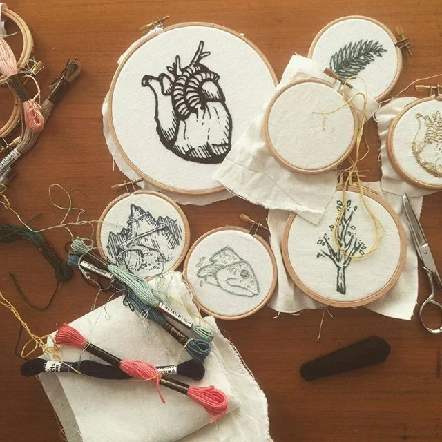 Stitching up @spencerbergie designs. #bookoflove #hopedieslast #gospelofjohn