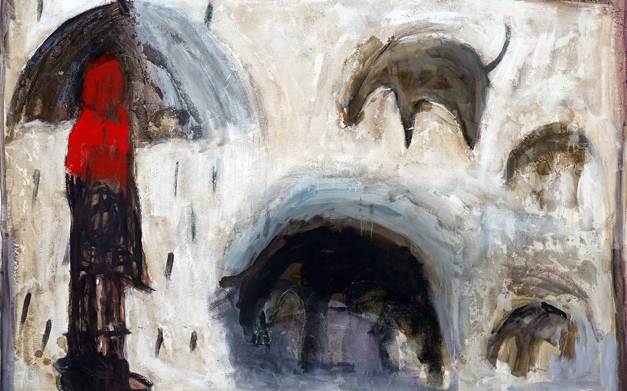 Red-Riding-Hood---Herder-in-the-rain.-170-x--140-cms.-oil,-tar-and-lime-on--canvas-2014-S.jpg
