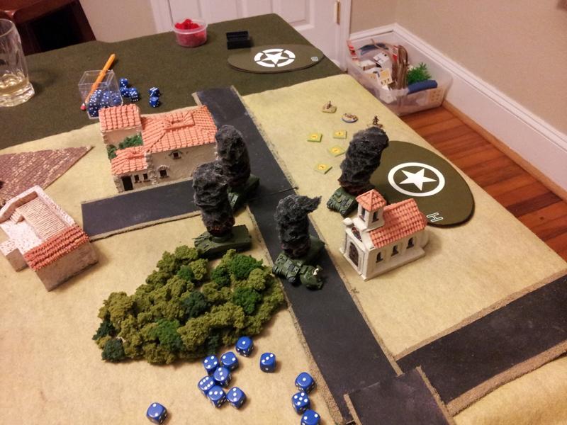 Burnin' Shermans!