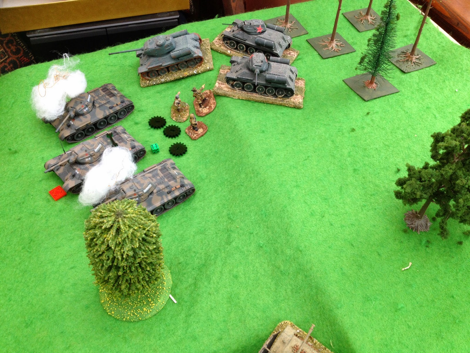 More T-34s arrived...