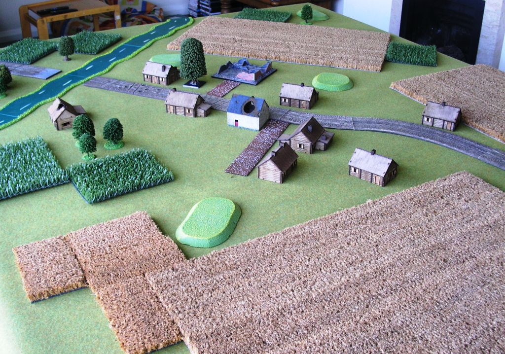 Secondly, a shot from the other end of the table.