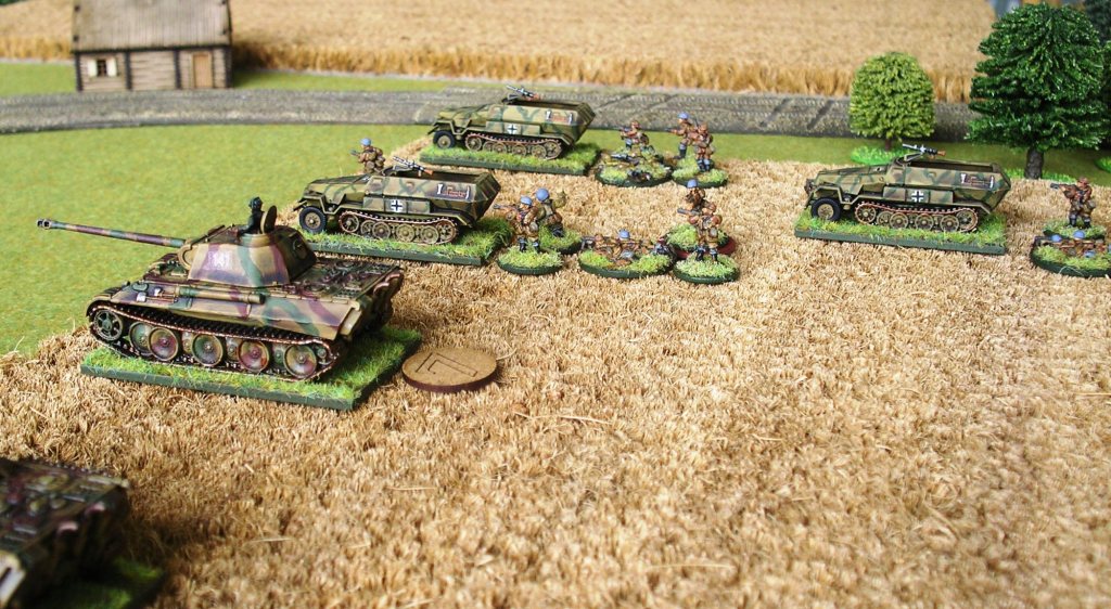 Another view of the initial German force