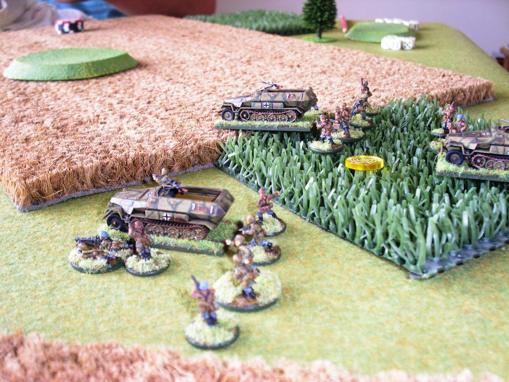 Protecting the flank of the close-assault Panthers!