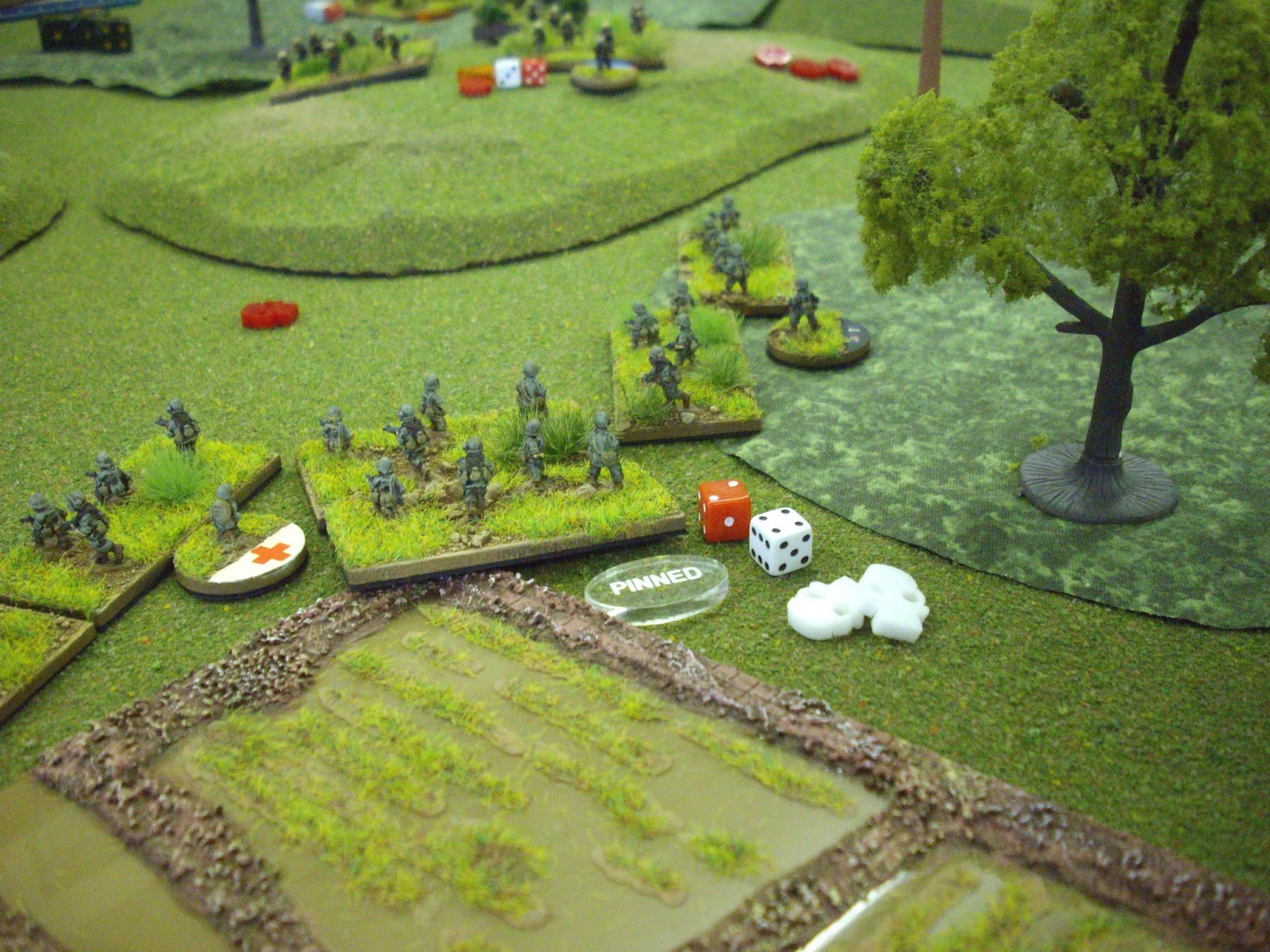 Destruction and death in one of Dave's 3rd Platoon's squads.