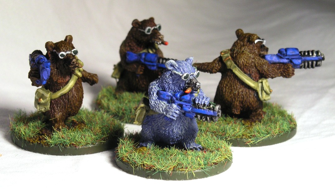 The set of four Ursid models