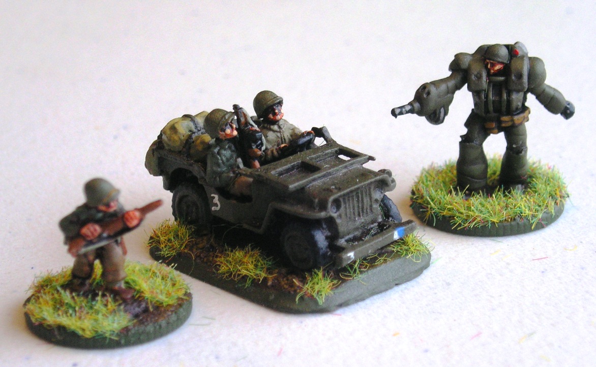 Comparison with Battlefront jeep