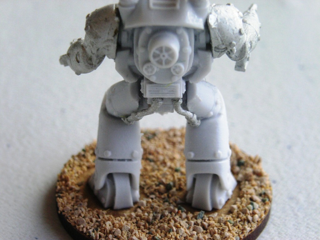 The only tricky bit: the backside piping!
