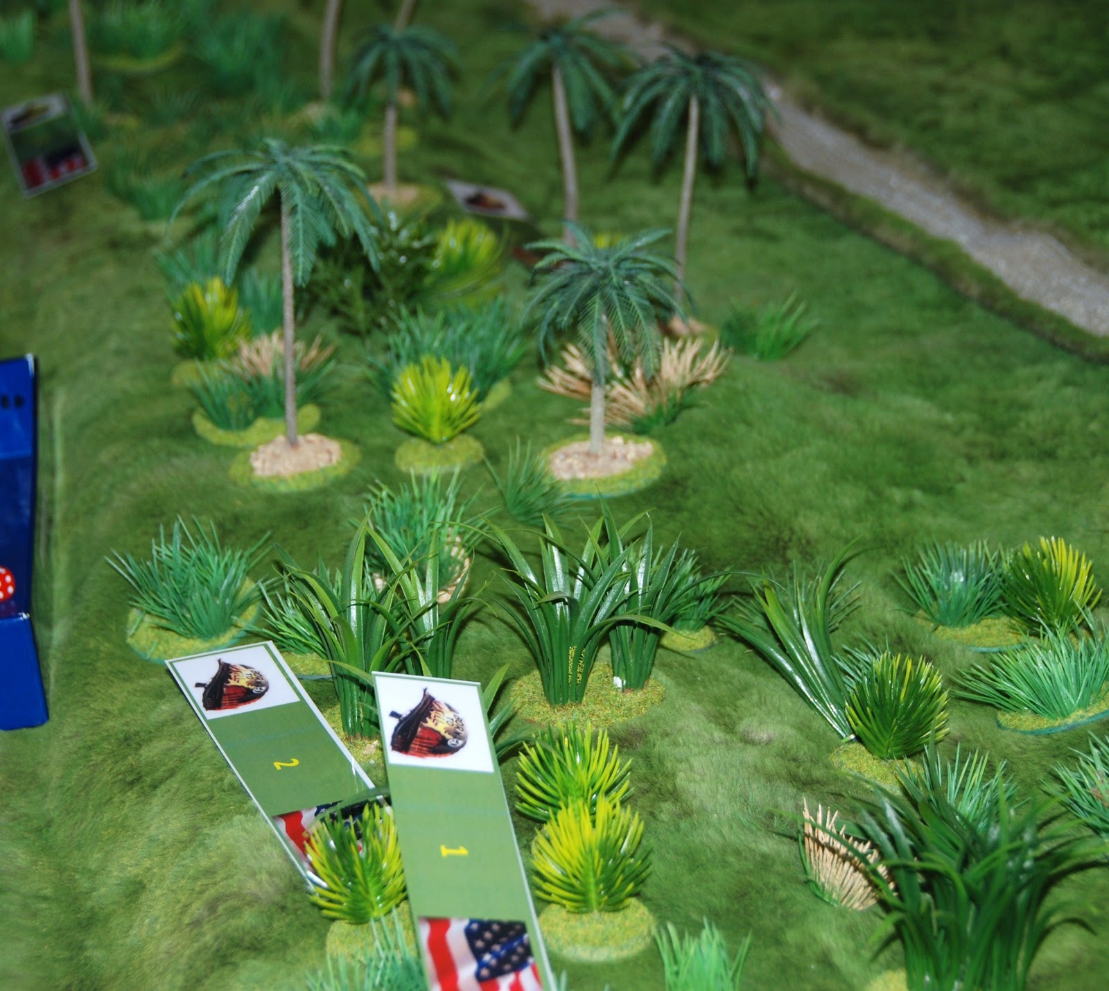 US infantry activity detected in the jungle (blinds)