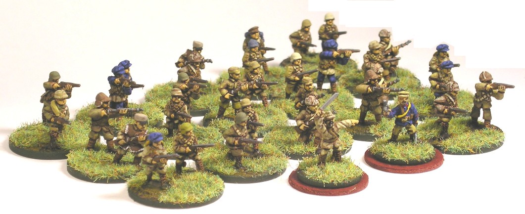 15mm WW2 Chinese infantry