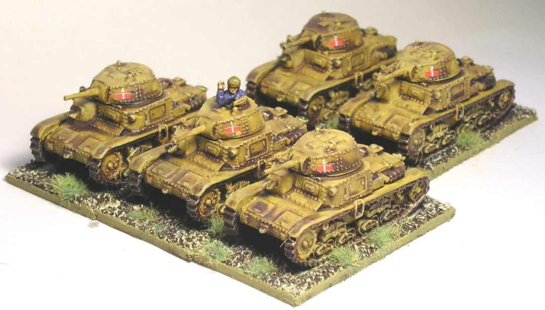 Italian tanks from Battlefront