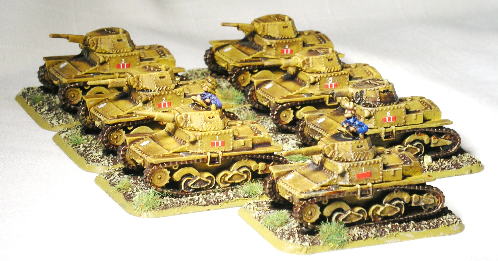 L6 Light Tanks from Battlefront