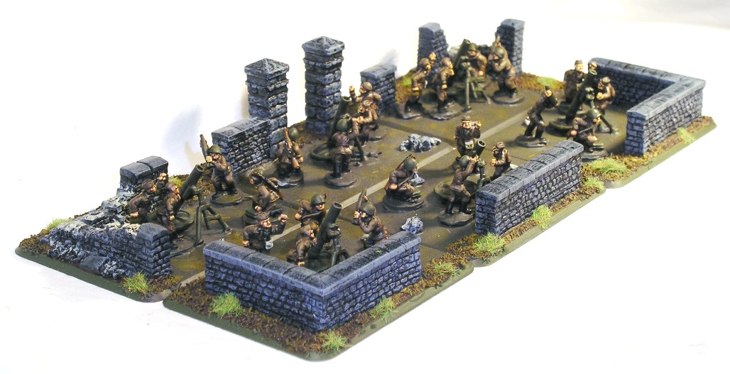 Soviet 120mm mortars from Battlefront