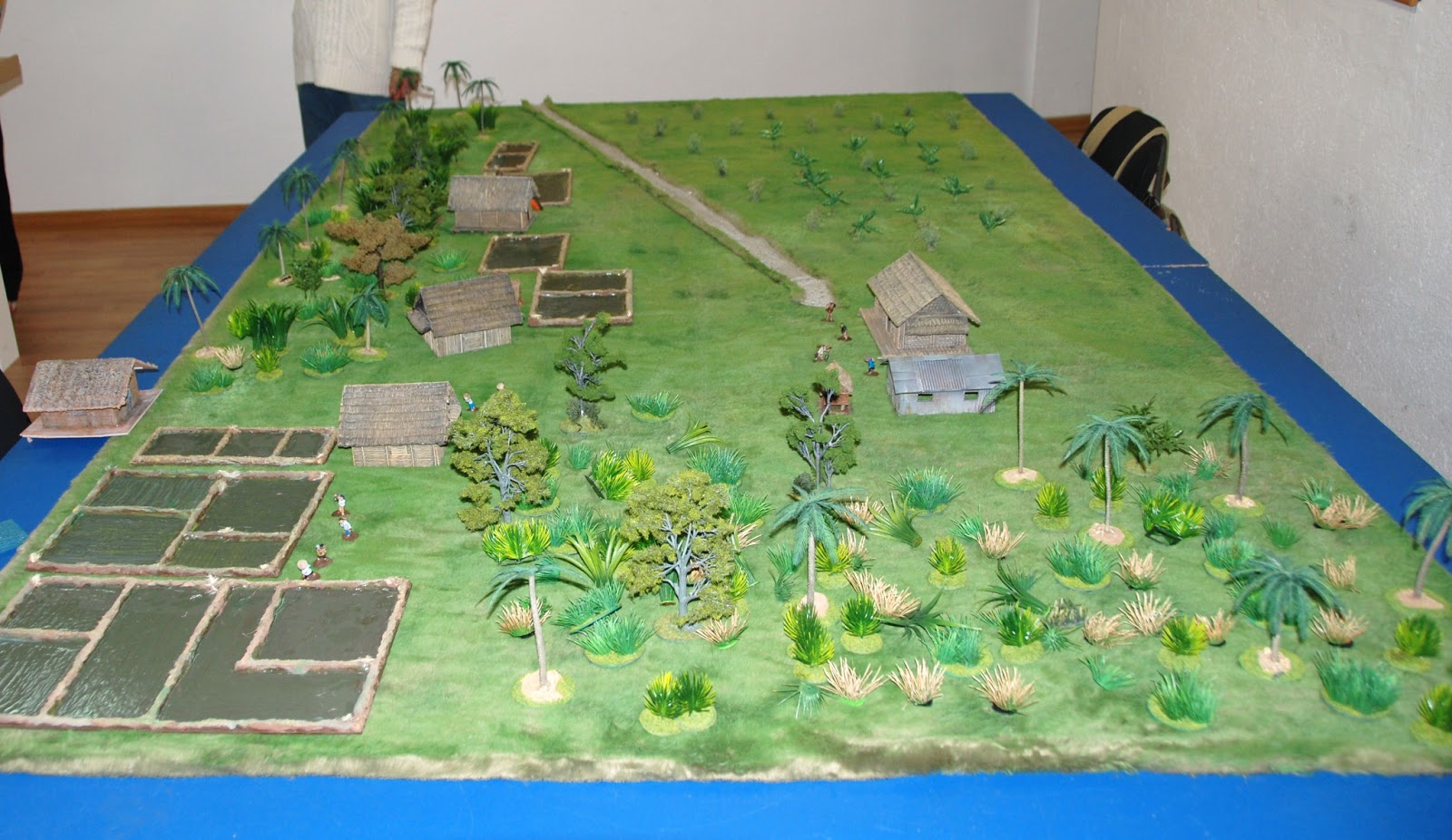 Gaming table from the south