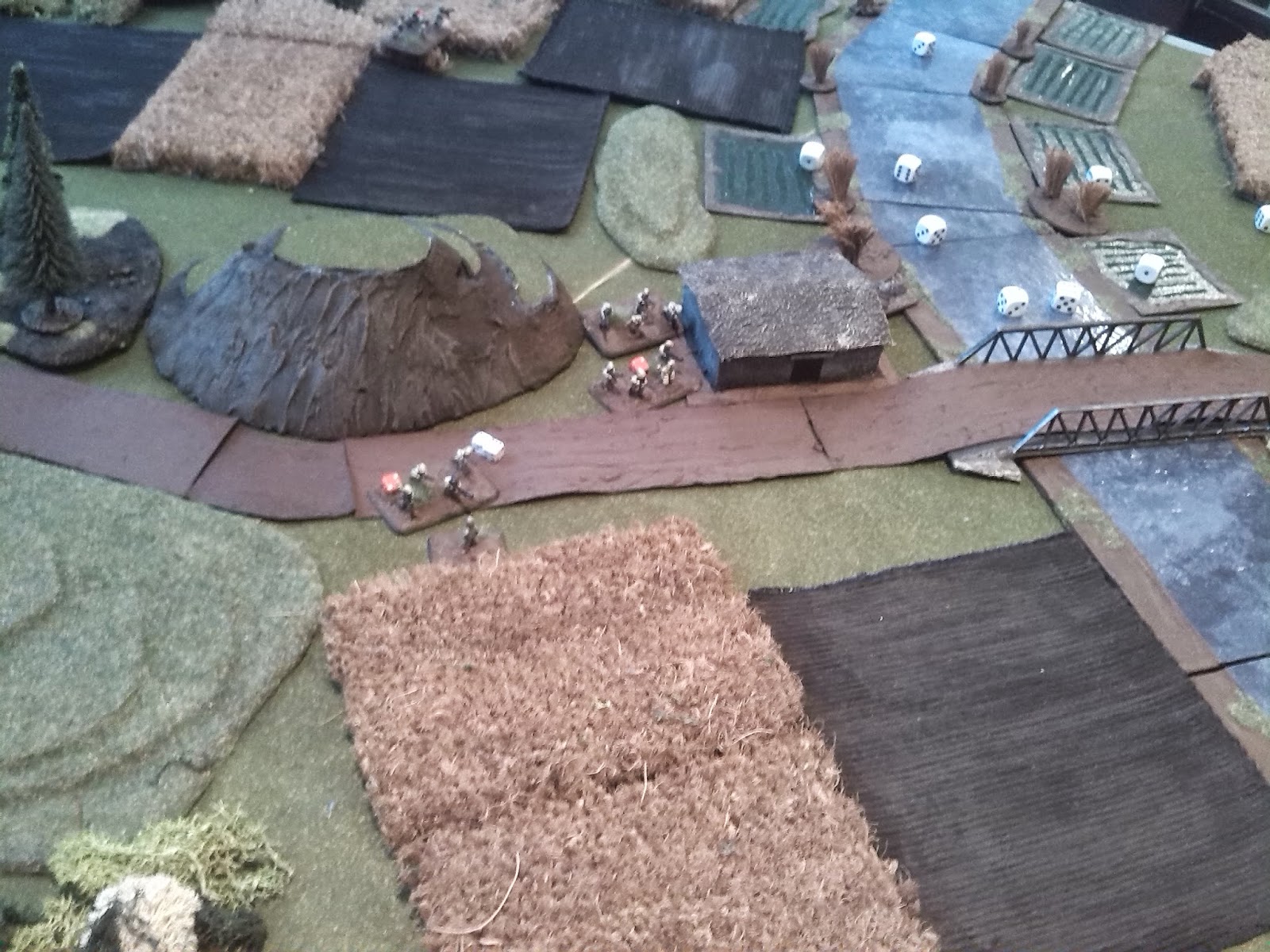 1 Platoon fall back, shattered.
