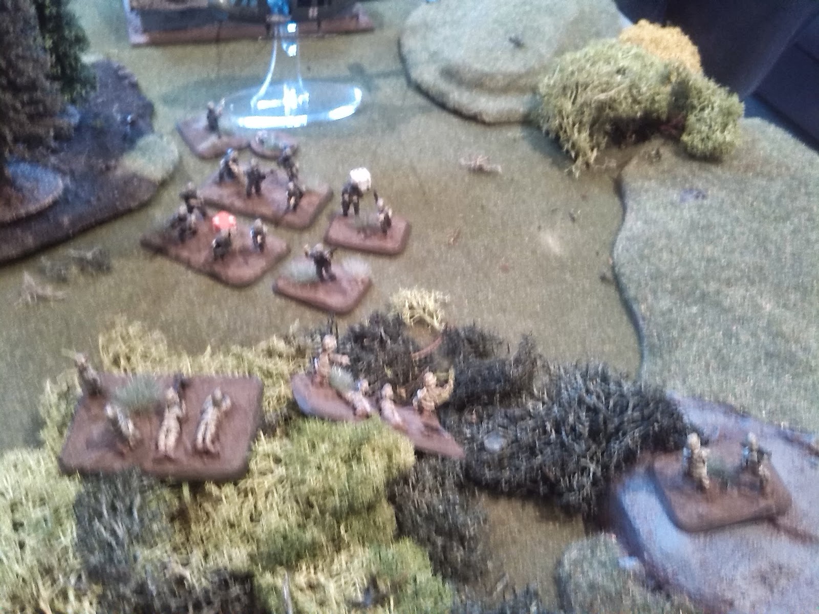 The company's weapons platoon ambushes the casevac detail!