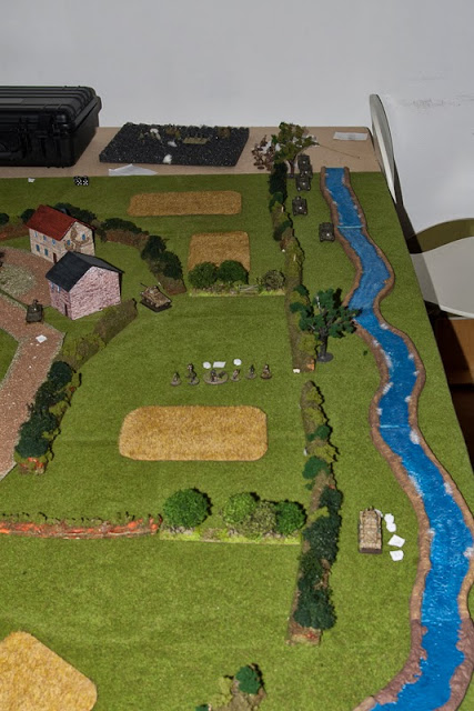 Stuarts arrive by the riverside. A plan to bottle them up by killing the first fails.