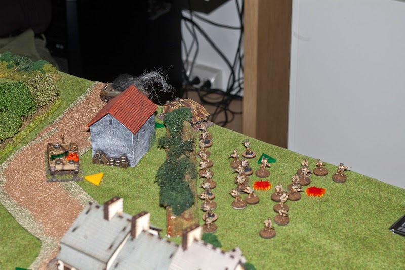 US infantry takes a belting