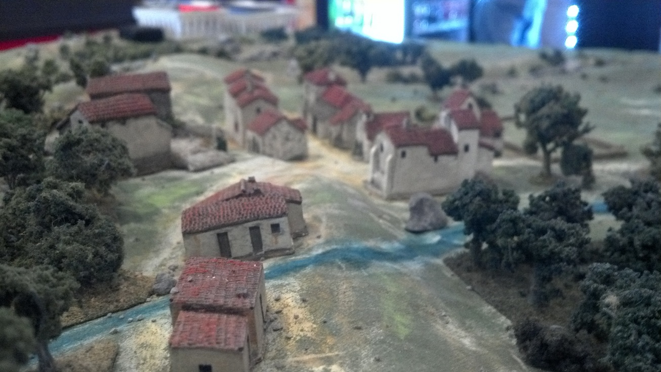 Within the village