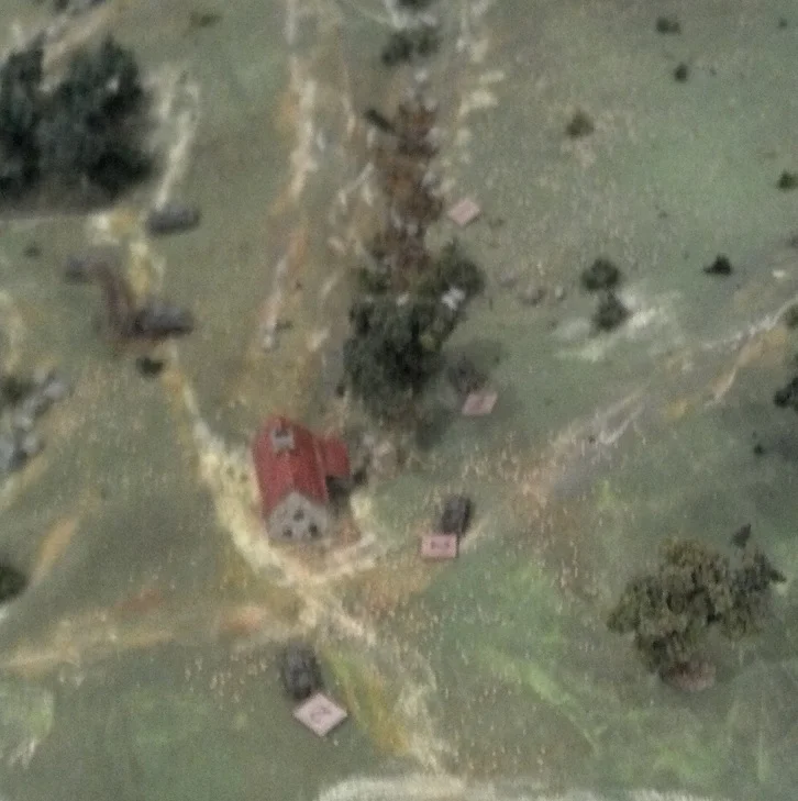 German Second Tanks move in on the infantry