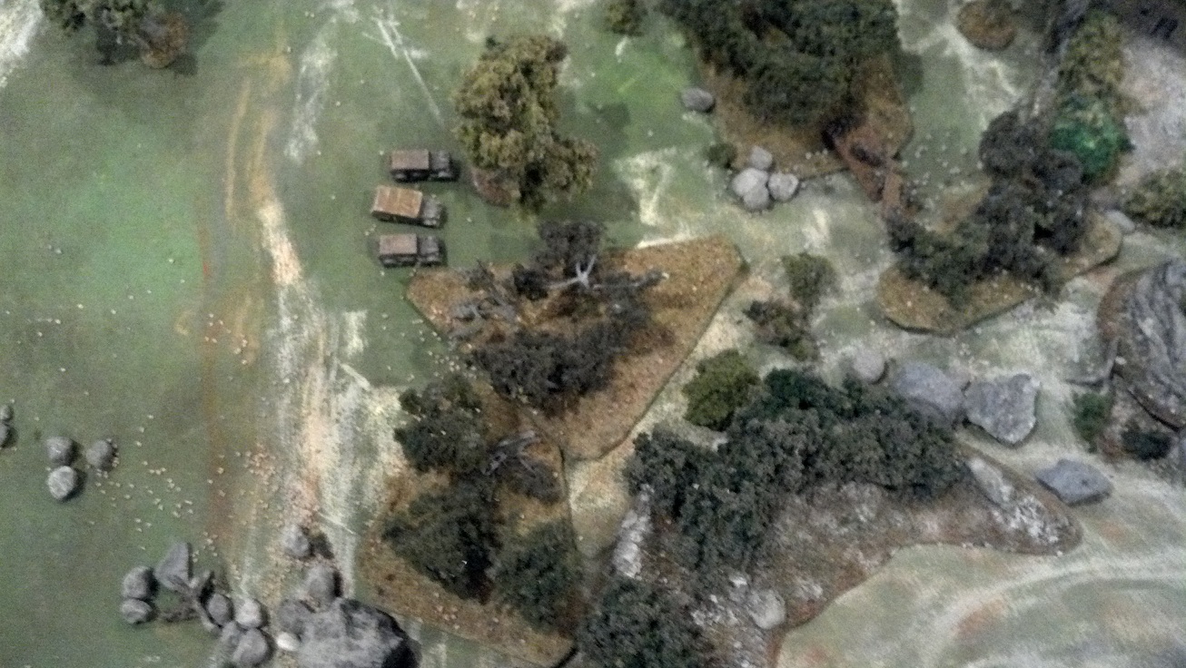 German Infantry HQ moves to a vantage point