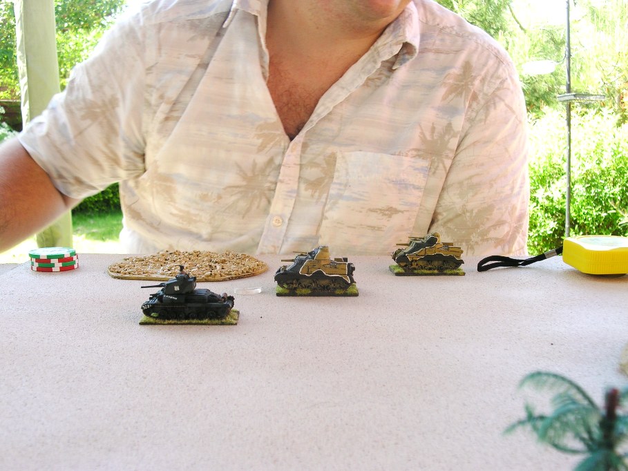 Wearing the right shirt: very important when wargaming