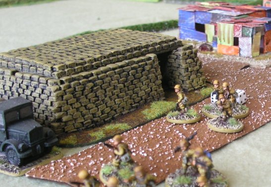 The Italian Infantry Scarpers!