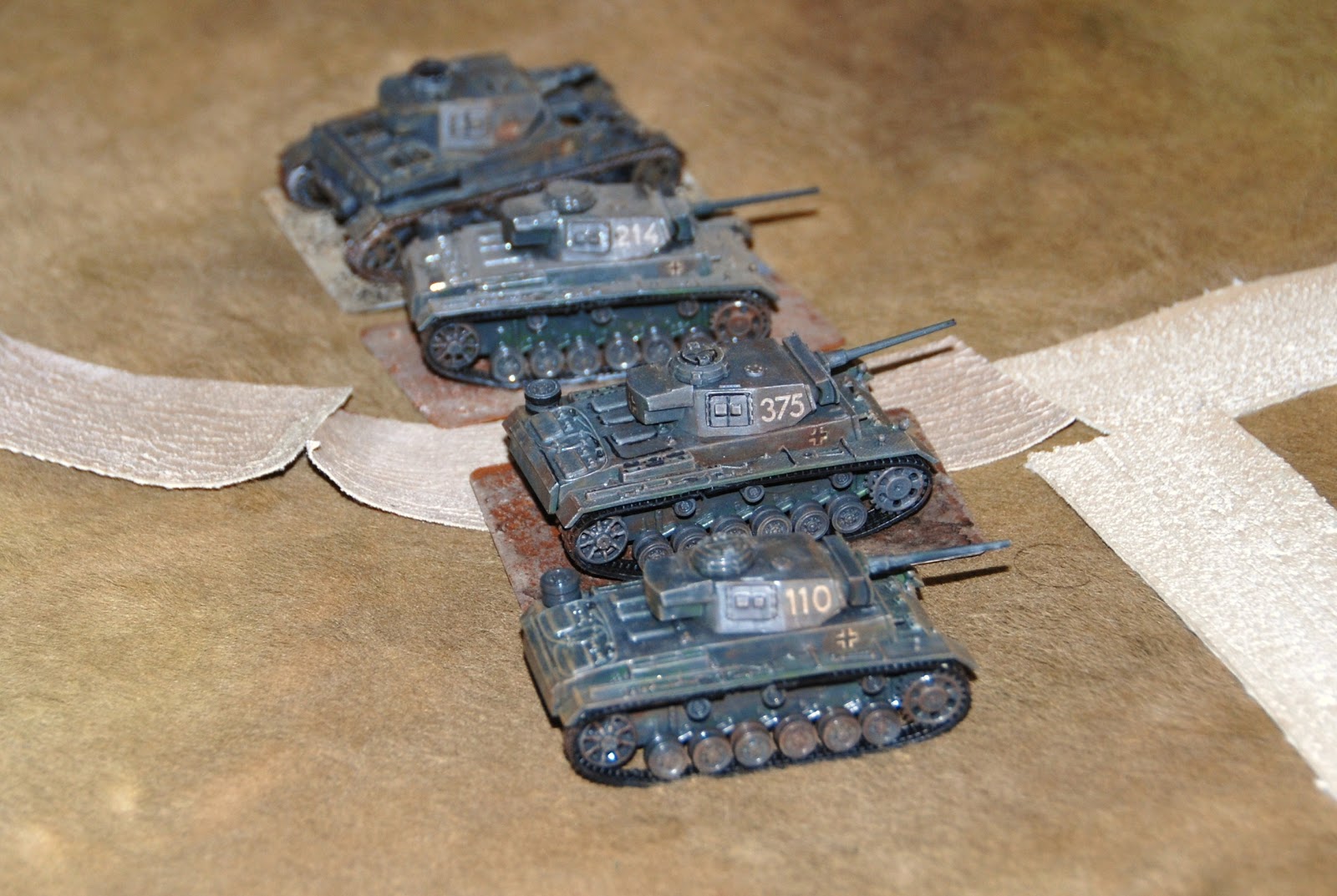 Panzers go hunting...