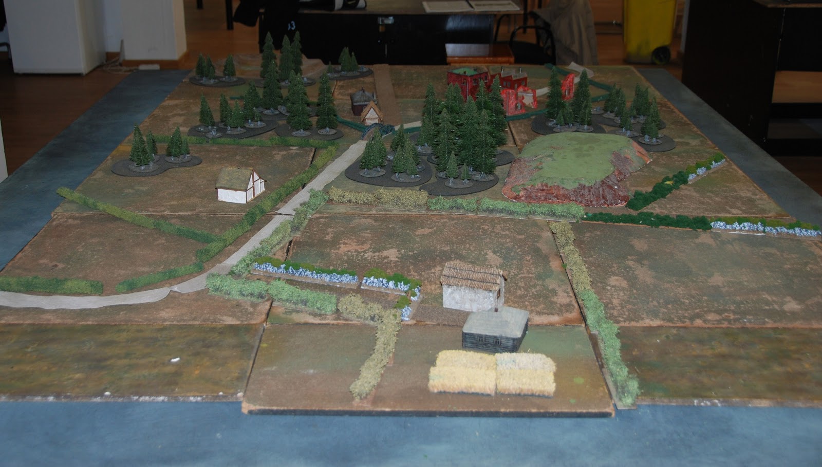 View from the north. The farm/koljos is in the foreground