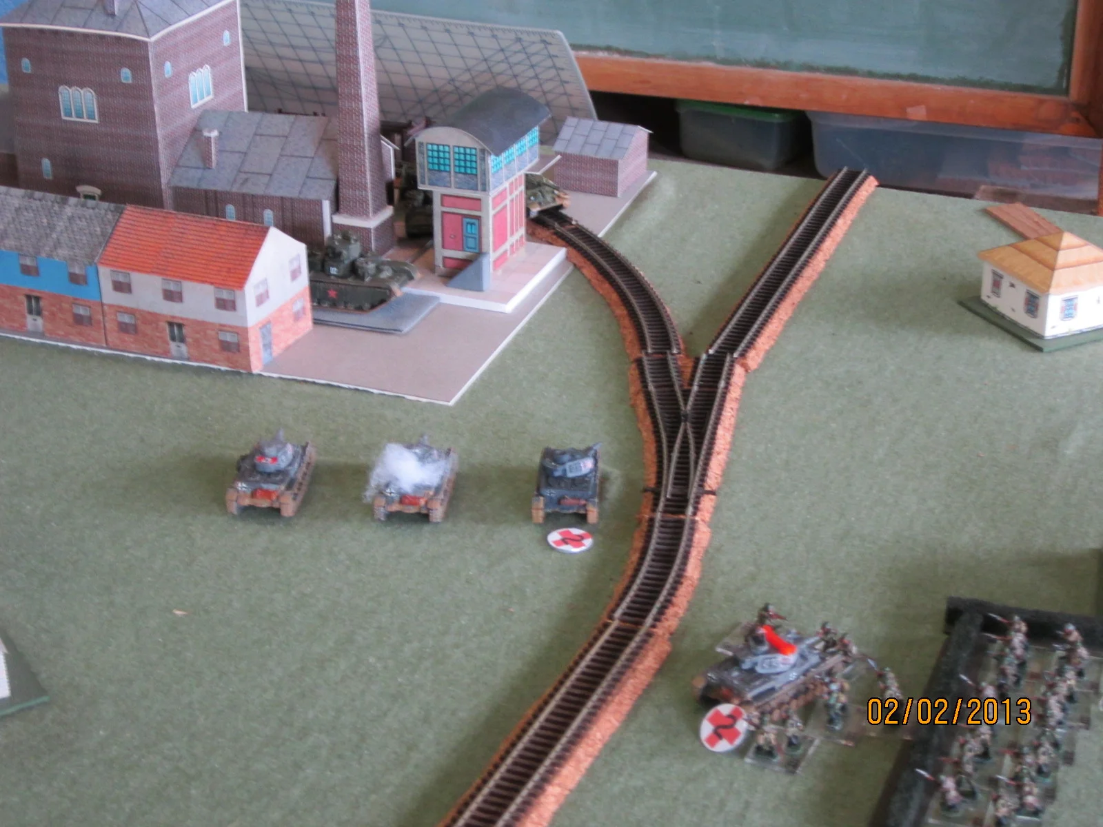 Hans,"Mein Gott, a moveable building!" Franz,"It's a tank, you idiot."